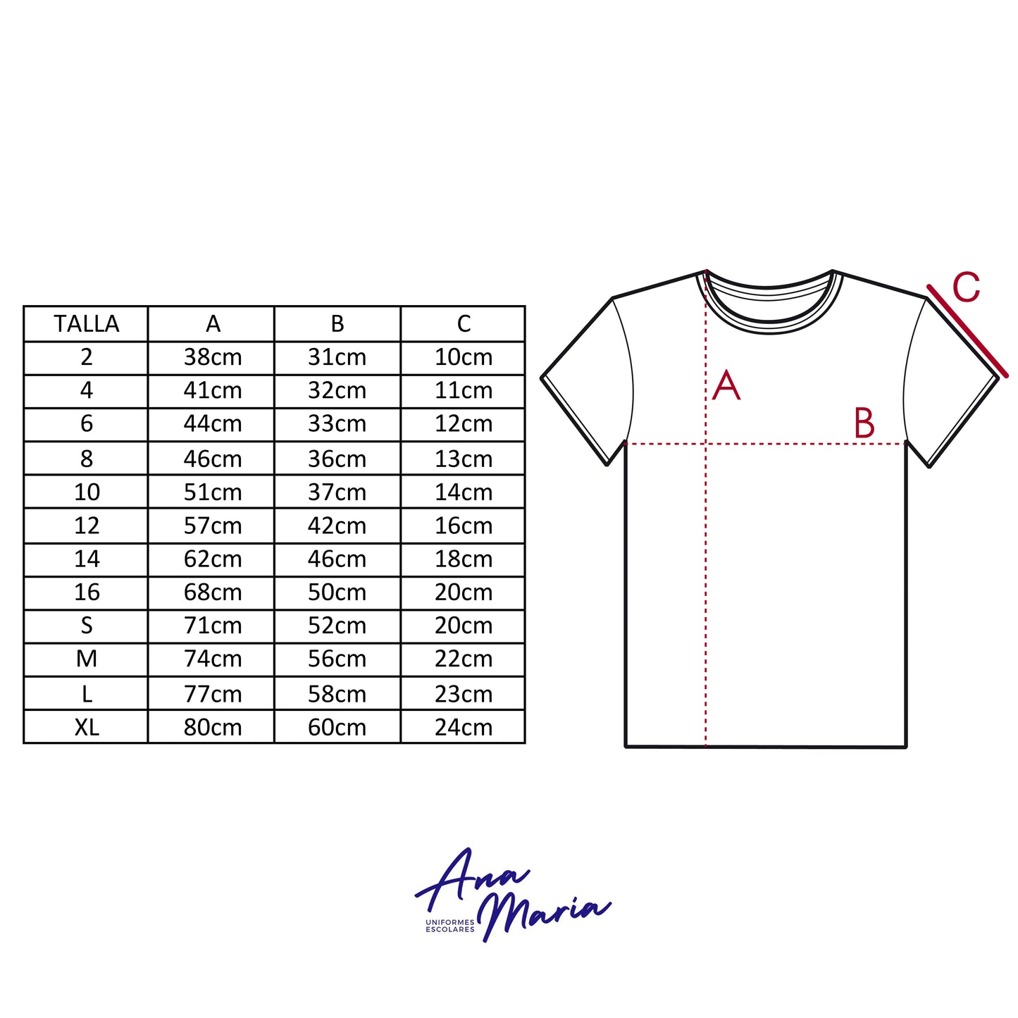 Polera deportiva Uniforme NUEVO