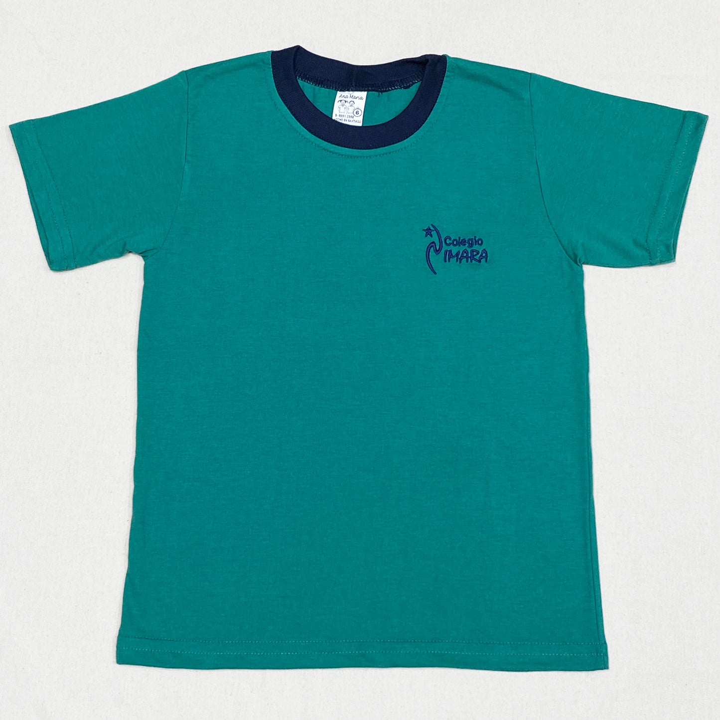 Polera Manga Corta Colegio Nimara