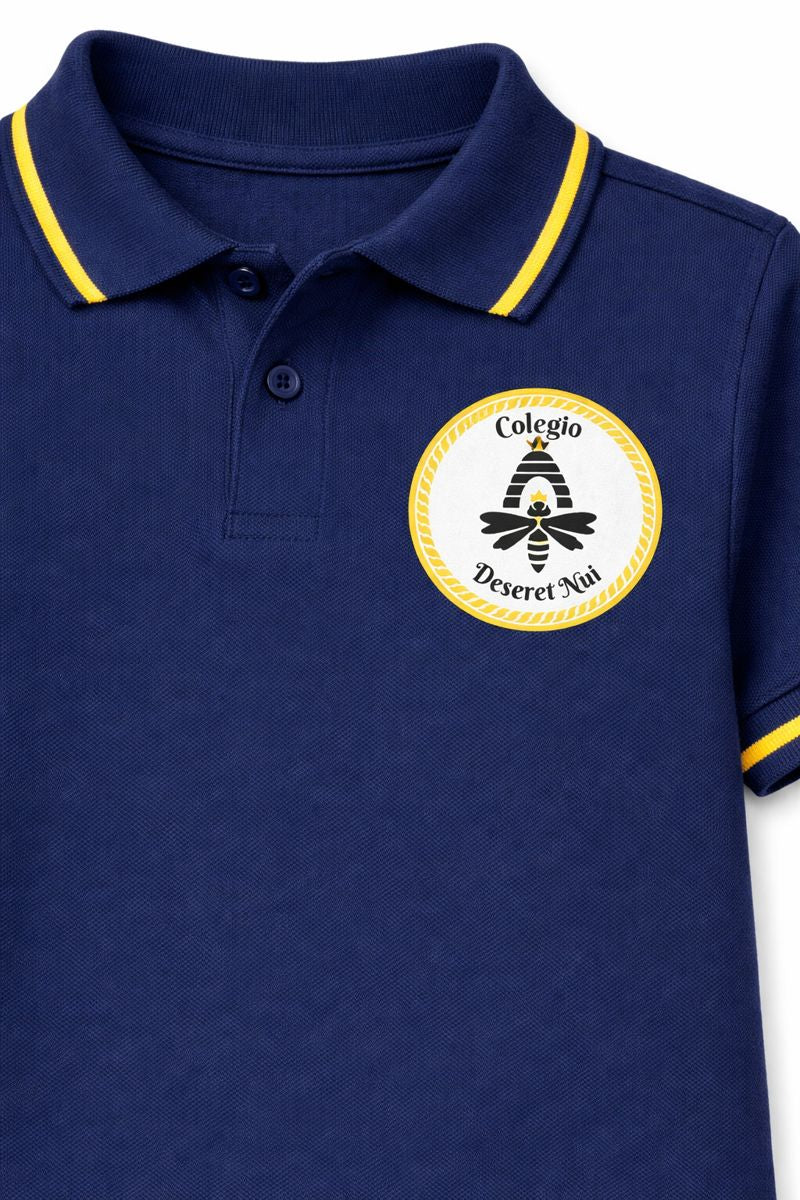 Polera piqué colegio Deseret  Nui