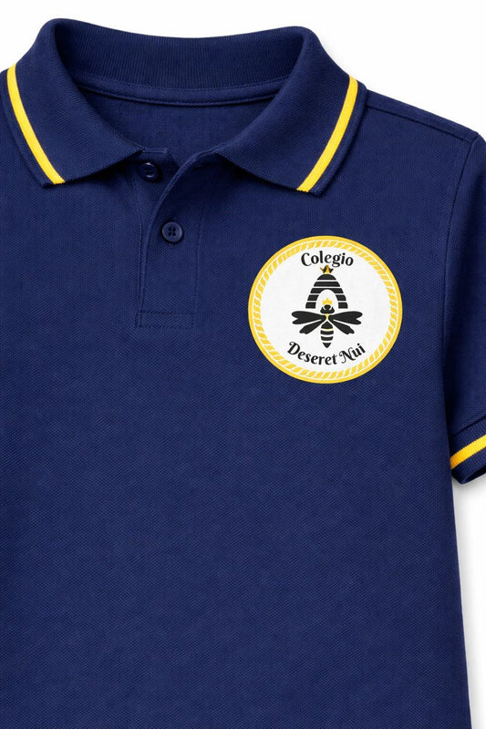 Polera piqué colegio Deseret  Nui